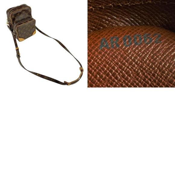 LOUIS VUITTON Brown Monogram Canvas Shoulder Bag - Picture 5 of 5